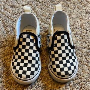 Toddler checkered Vans